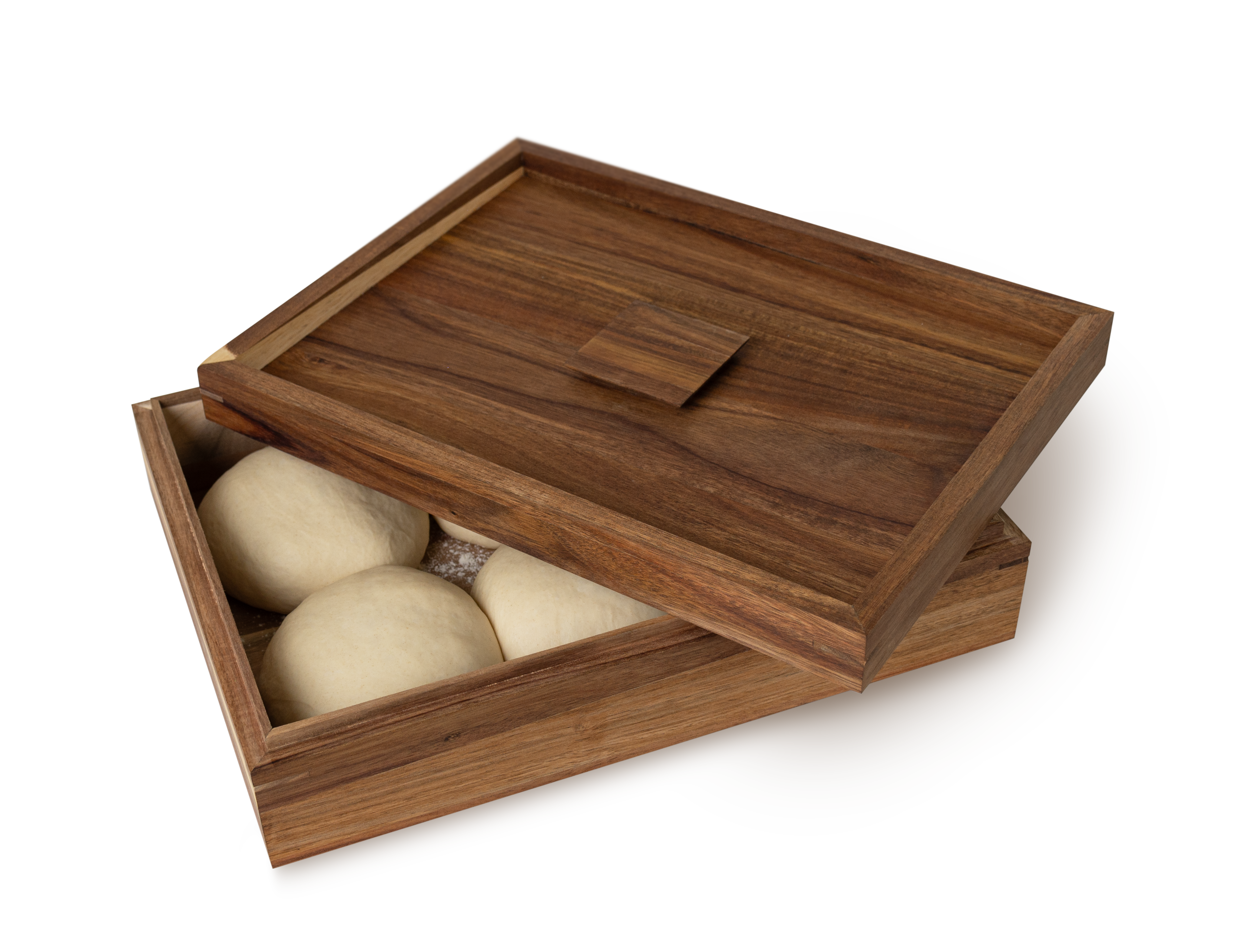 The Old Pizzaiolo Wooden Pizza Dough Proofing Box