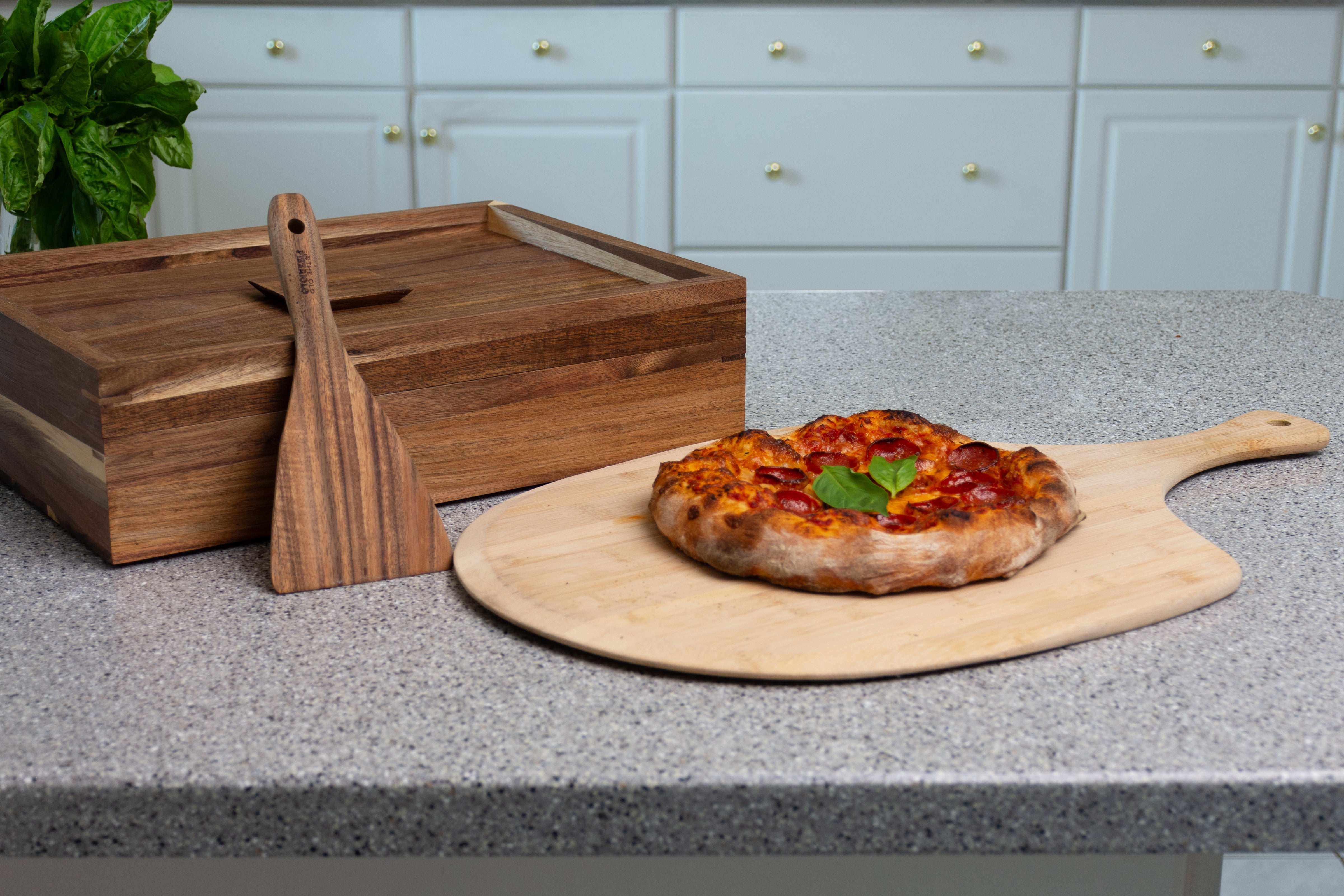 The Old Pizzaiolo Wooden Pizza Dough Proofing Box